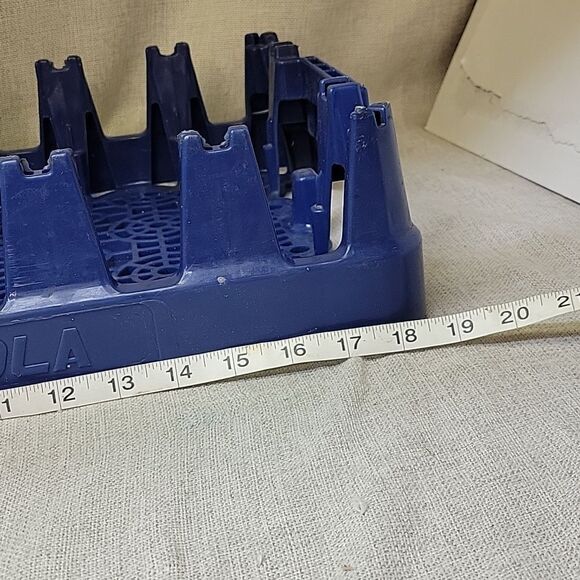 Pepsi-Cola 24 20 oz Bottle Crates Blue Plastic Soda Pop 18.5X12" - Picture 3 of 9